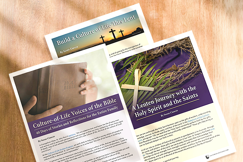 Lenten Reflection Booklets Help Families Deepen Faith and Instill Pro-Life Values